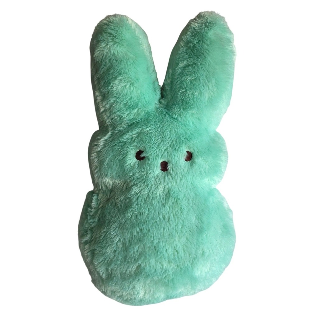 Peeps Mint Green Plush Bunny 18 Inch Large Soft Stuffed Animal 2023 Easter Decor